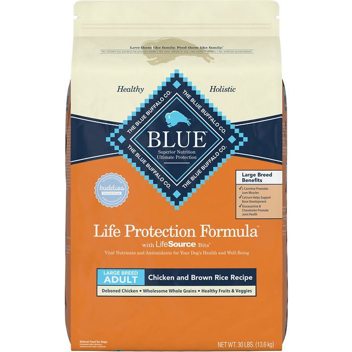 Blue Buffalo Life Protection Formula Chicken & Brown Rice Recipe Large Breed Adult Dry Dog Food - Image 1