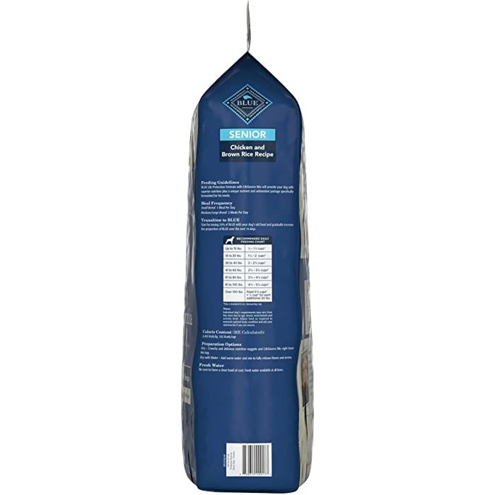 Blue Buffalo Life Protection Formula Chicken & Brown Rice Recipe Senior Dry Dog Food - Image 3