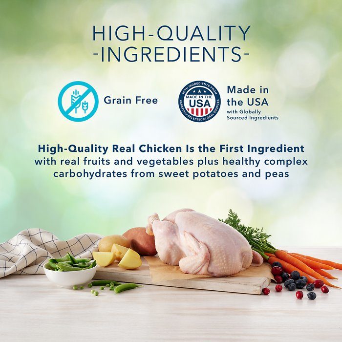 Blue Buffalo Freedom Grain-Free Indoor Chicken Recipe Adult Dry Cat Food - Image 3