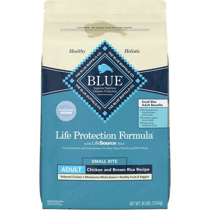 Blue Buffalo Life Protection Formula Chicken & Brown Rice Recipe Small Bite Adult Dry Dog Food - Image 1