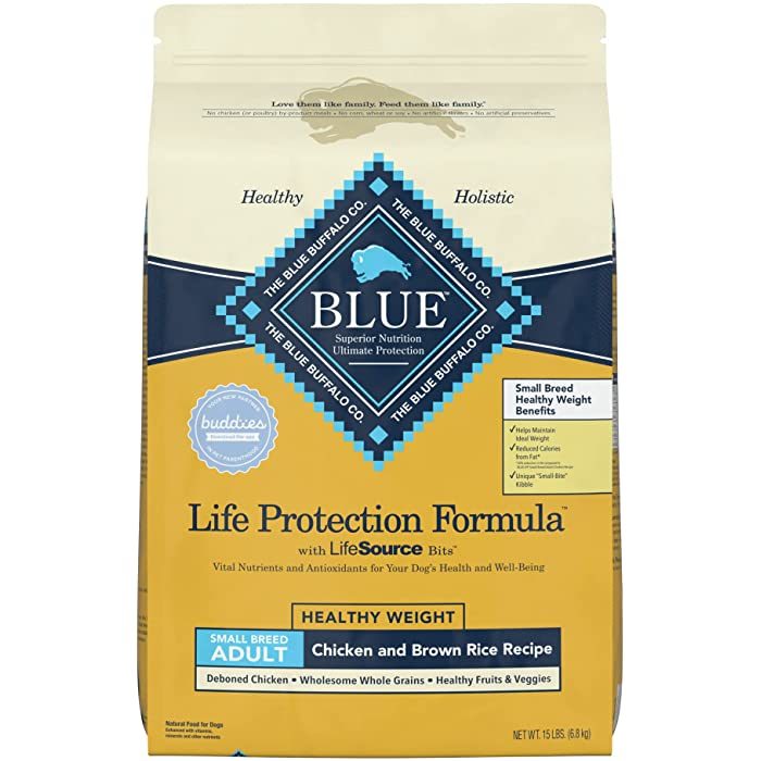 Blue Buffalo Life Protection Formula Chicken & Brown Rice Recipe Healthy Weight Small Breed Adult Dry Dog Food - Image 1