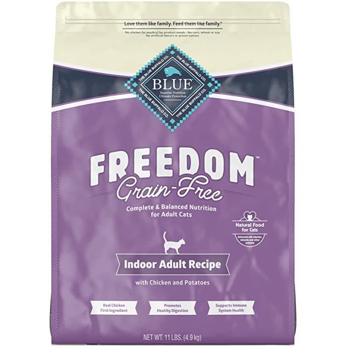 Blue Buffalo Freedom Grain-Free Indoor Chicken Recipe Adult Dry Cat Food - Image 1