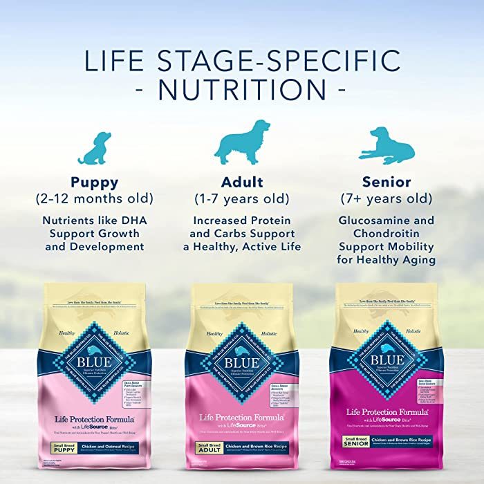 Blue Buffalo Life Protection Formula Chicken & Brown Rice Recipe Healthy Weight Small Breed Adult Dry Dog Food - Image 8