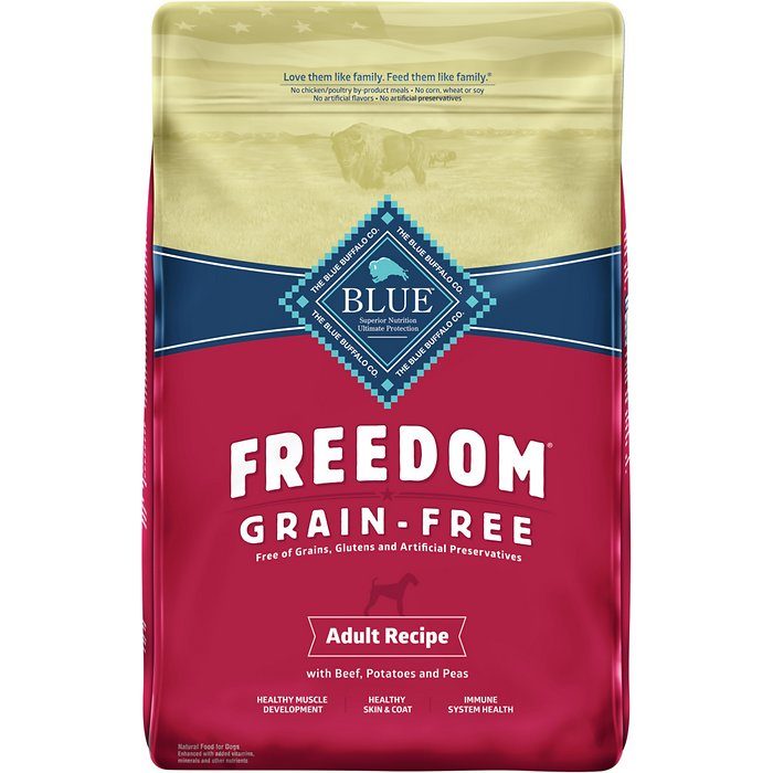 Blue Buffalo Freedom Grain-Free Beef Recipe Adult Dry Dog Food - Image 1